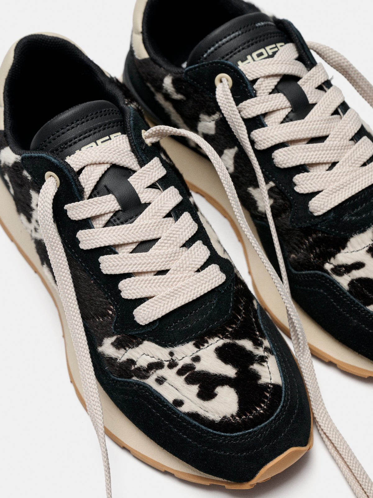 City Cow Print Black