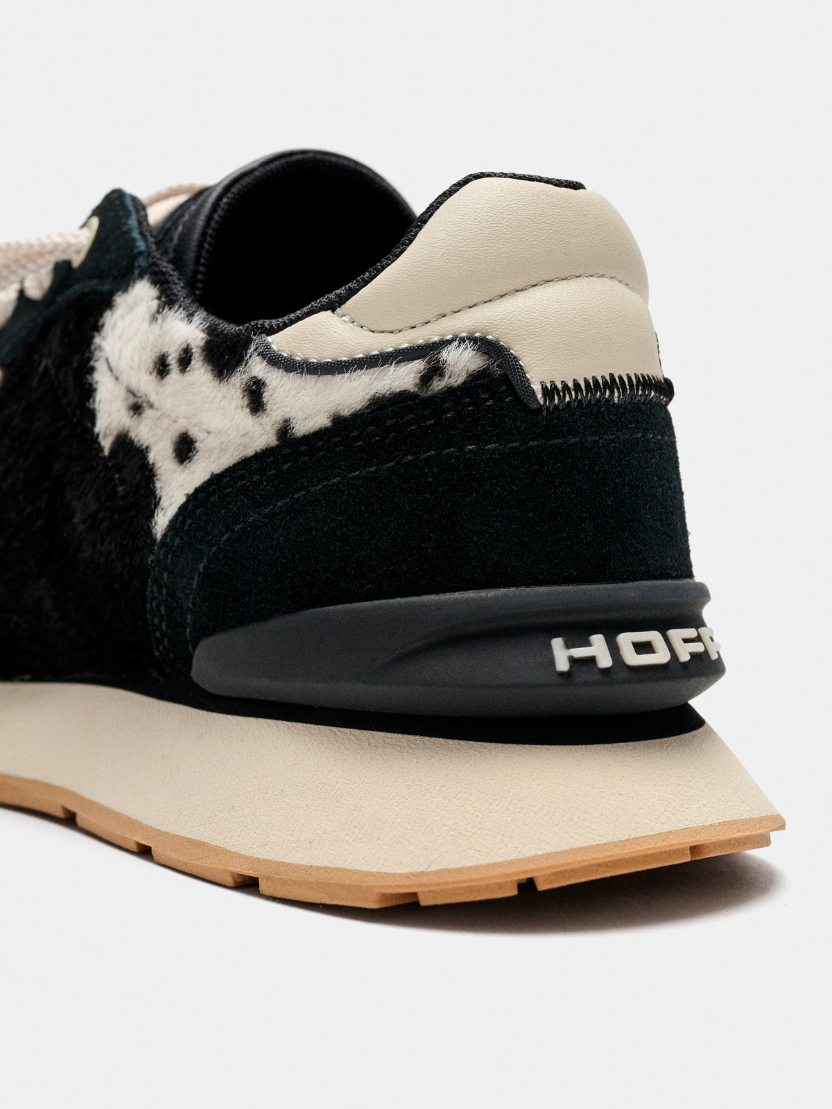 City Cow Print Black