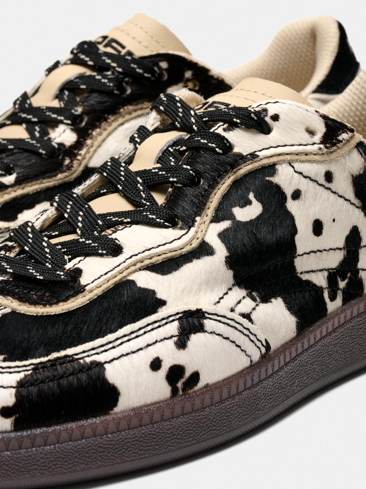 Park Cow Print Black