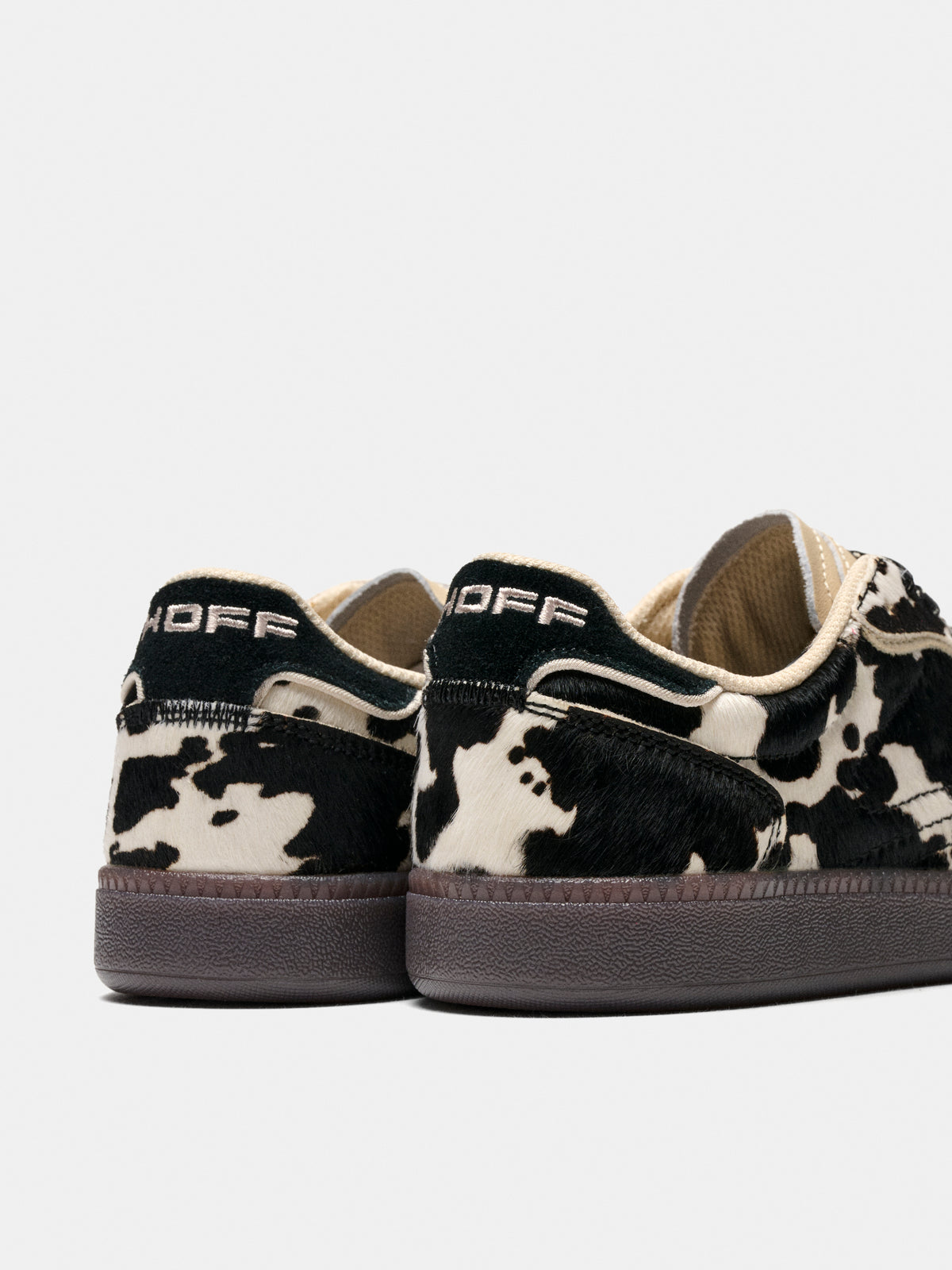 Park Cow Print Black