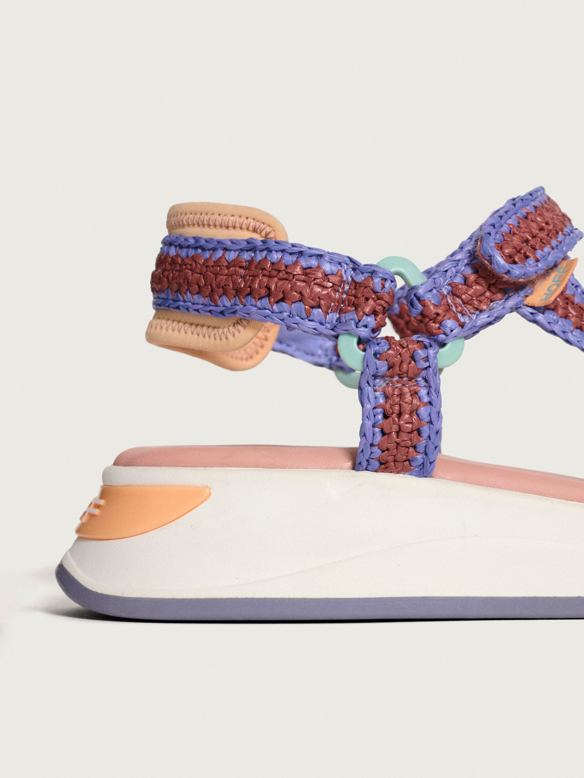 Sandal Island Raffia Lilac