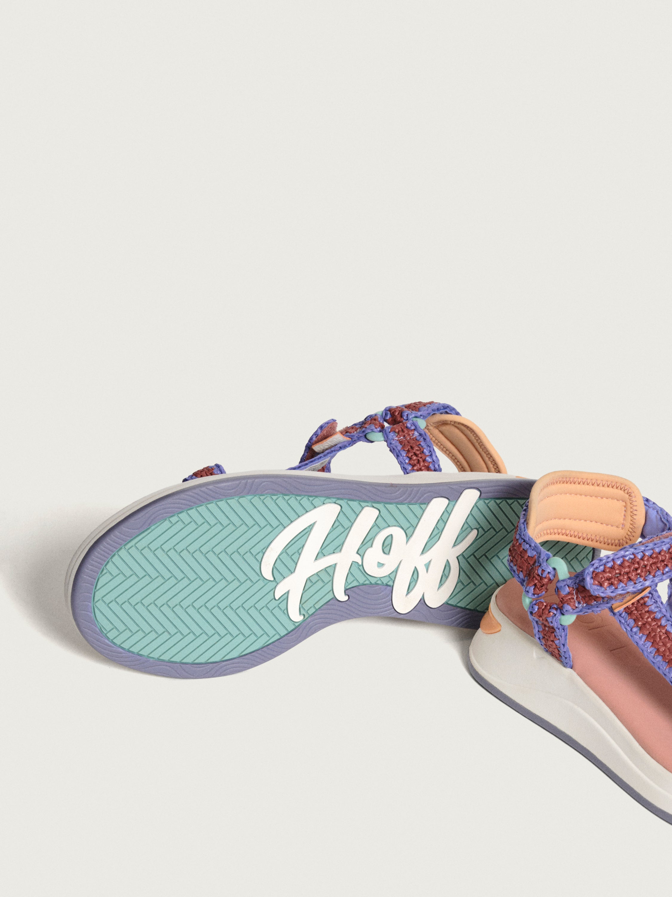 Sandal Island Raffia Lilac