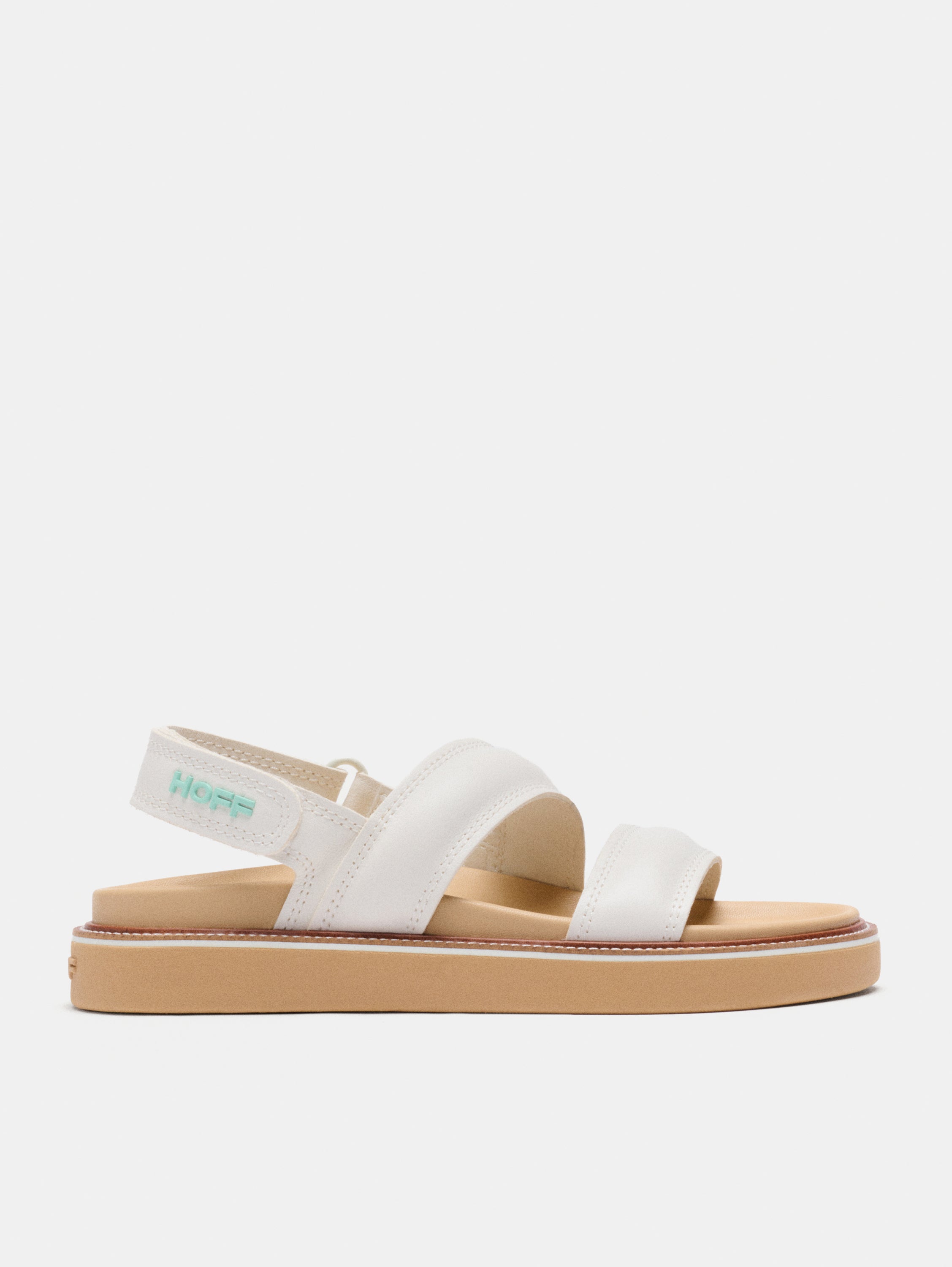 SANDAL LEATHER ROAD OFF WHITE 