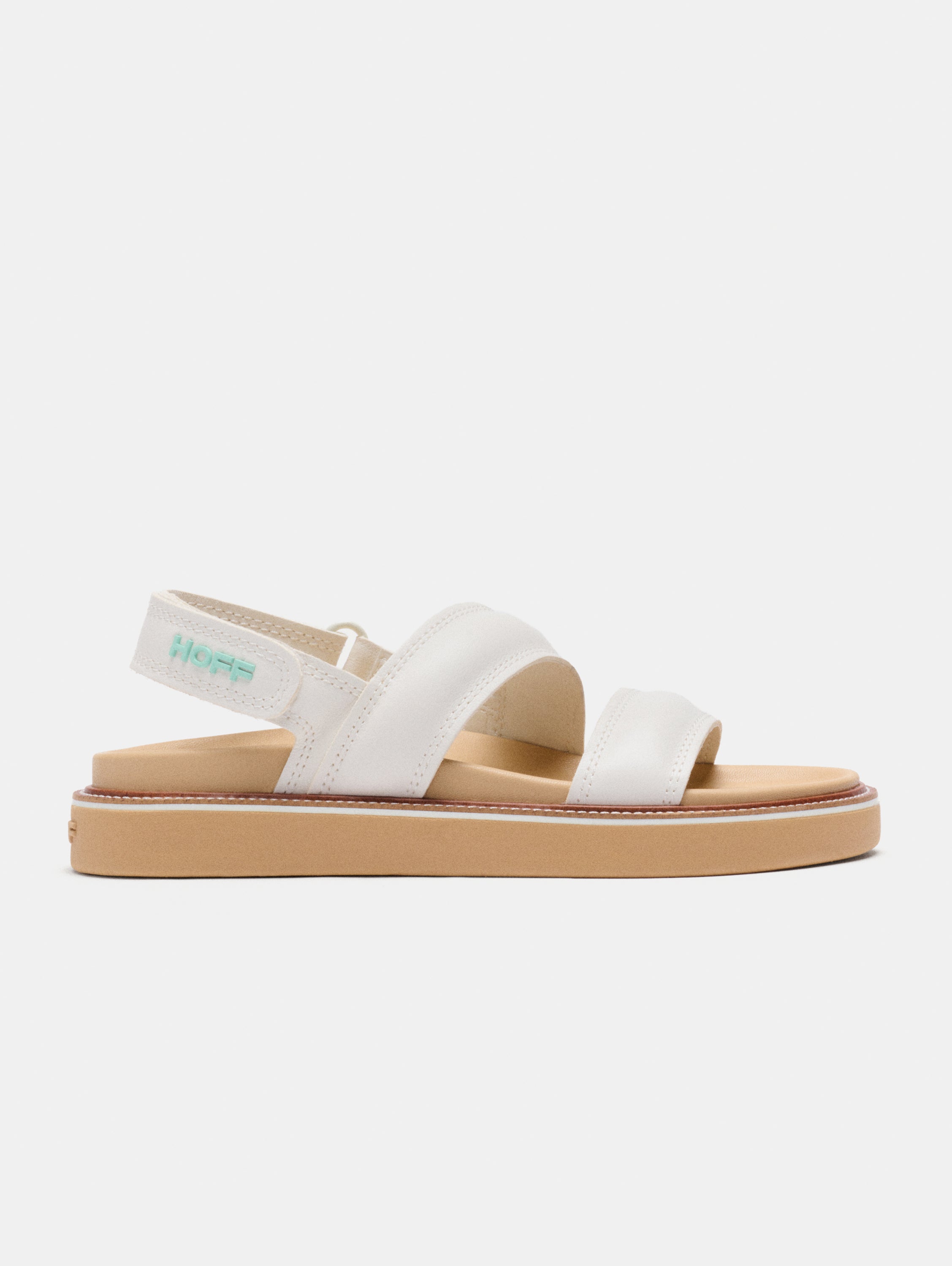 SANDAL LEATHER ROAD OFF WHITE 