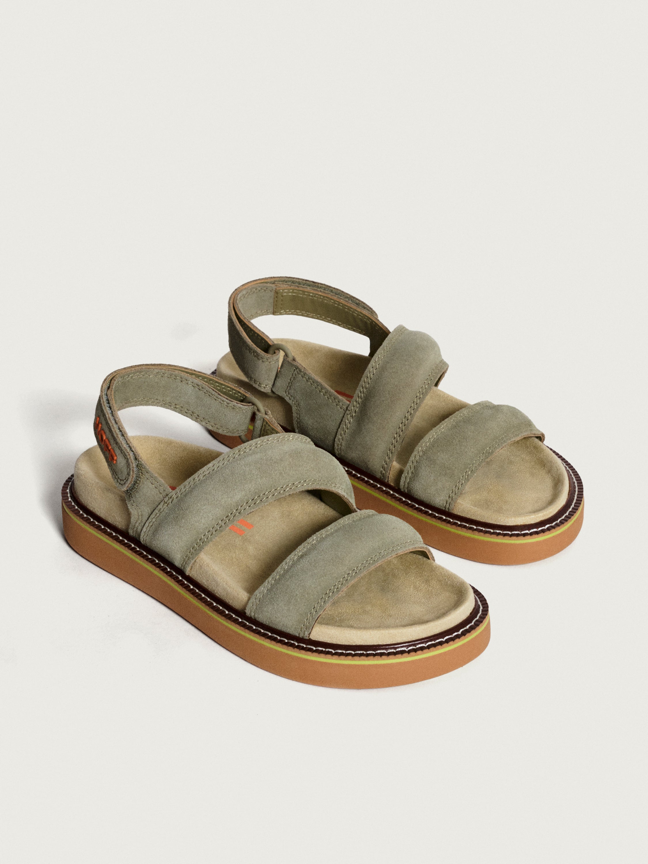 SANDAL LEATHER ROAD KHAKI