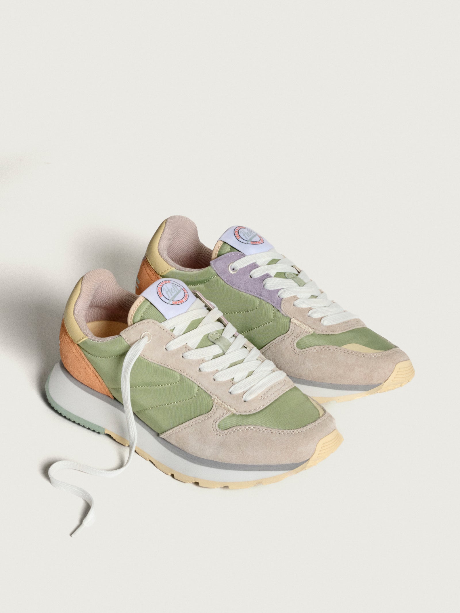 PRA 26S Mule Sneaker Light Pink Sliver Canvas 600622