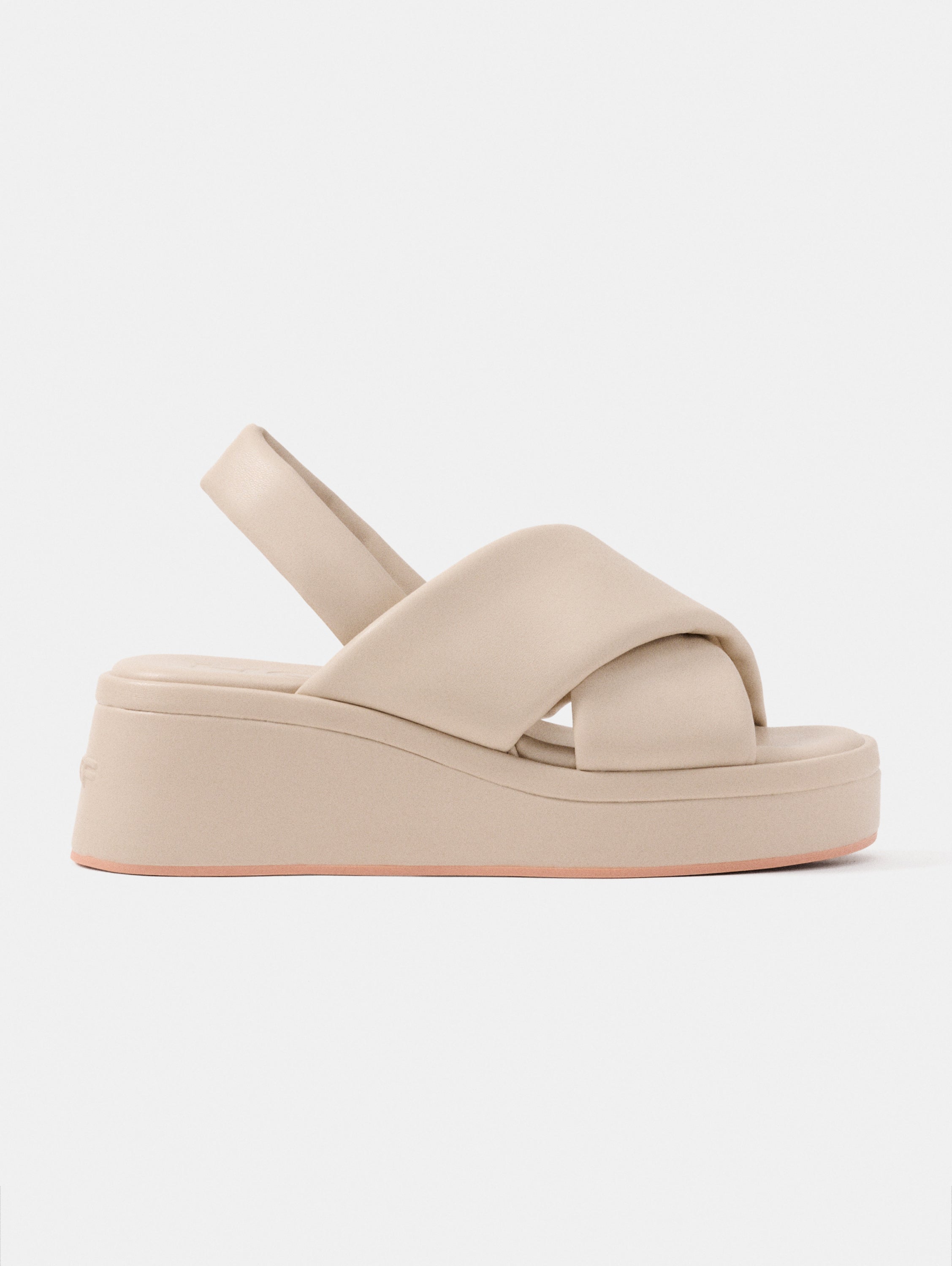 WEDGE SANDALE MAHON OFF WHITE