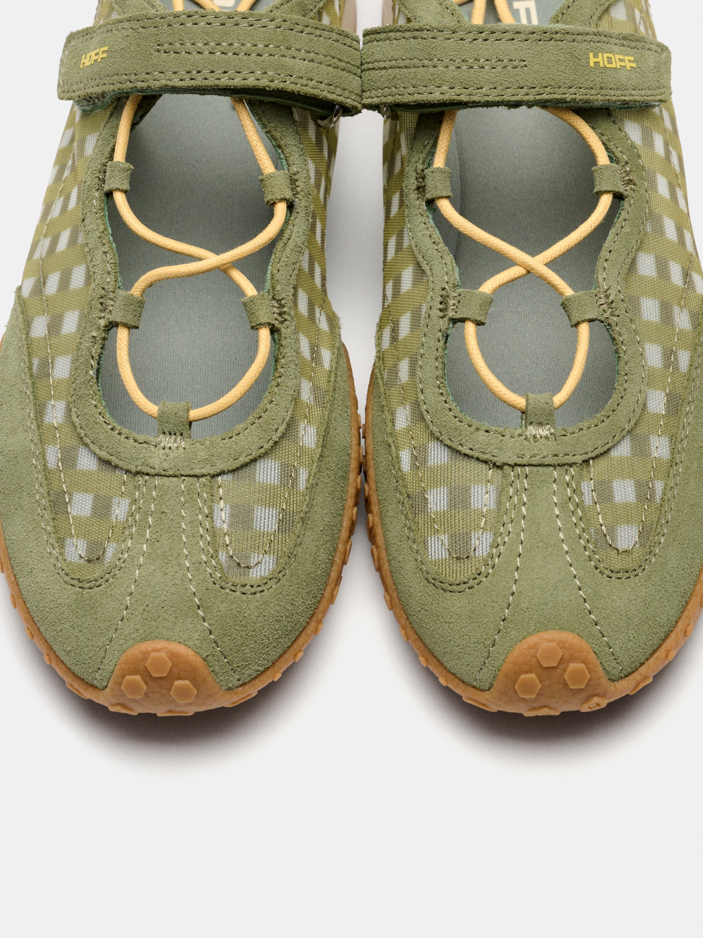 Bridge Bow Vichy Sage