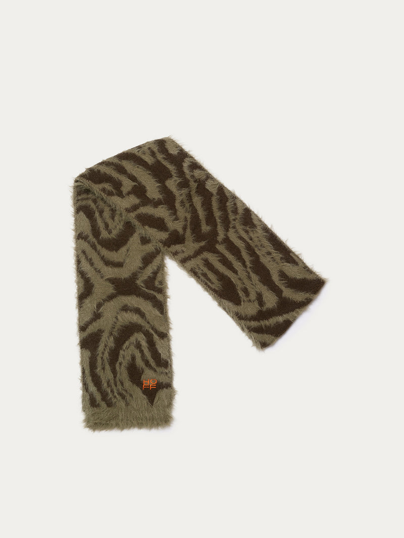 GREEN GSTAAD SCARF