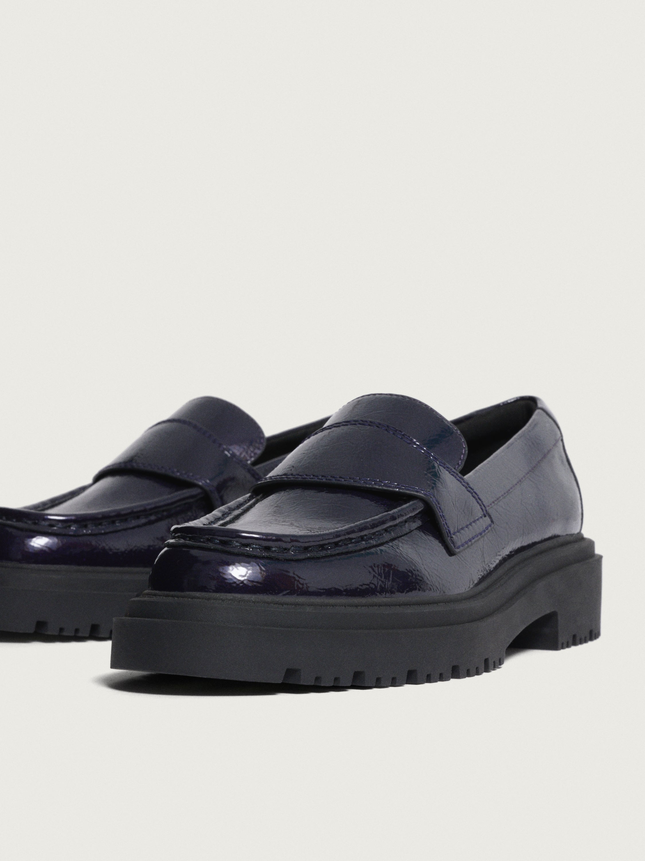 MOCASSIN SCHOOL BLEU