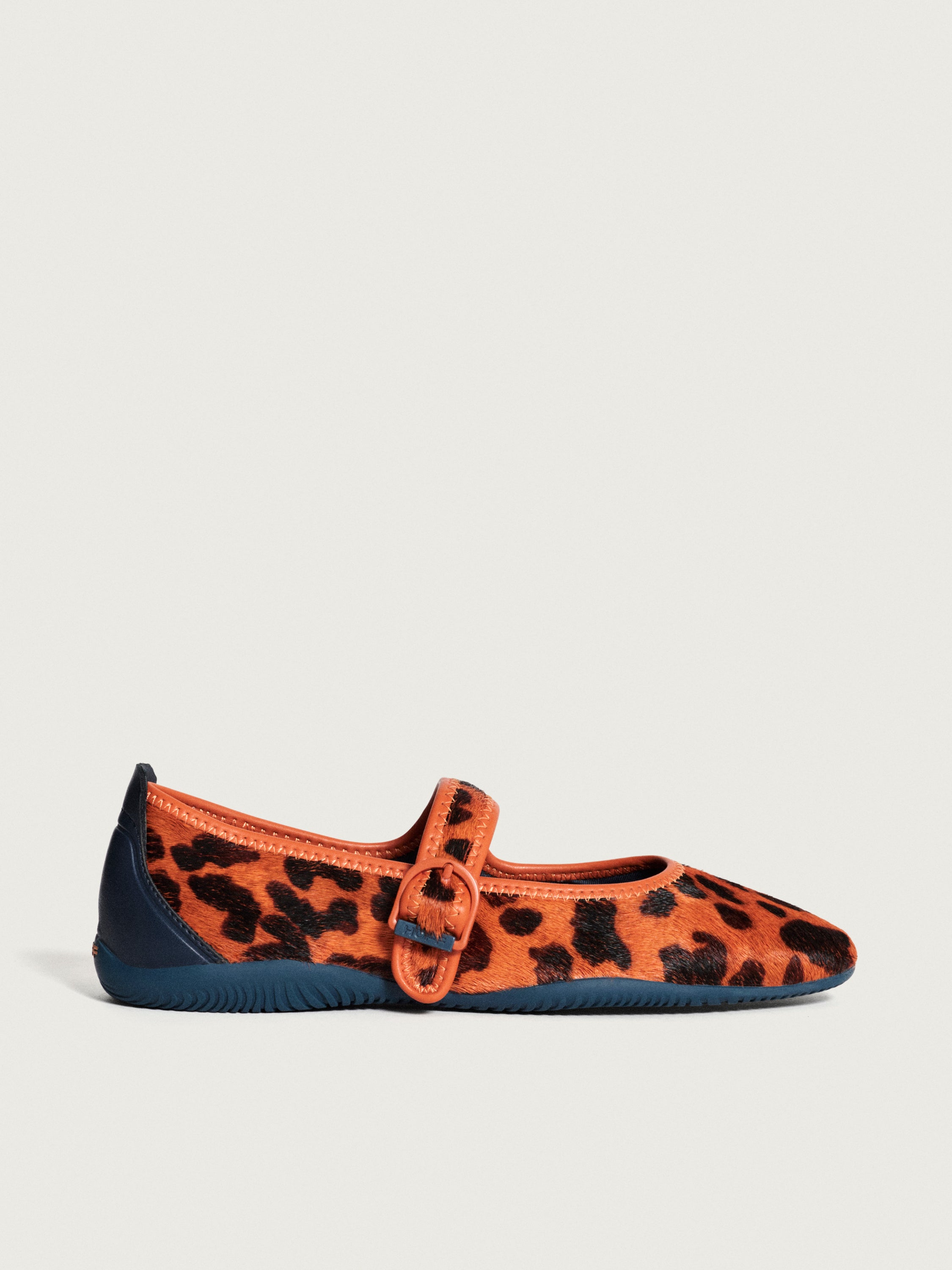 MARY JANE SCALA ANIMAL PRINT NARANJA