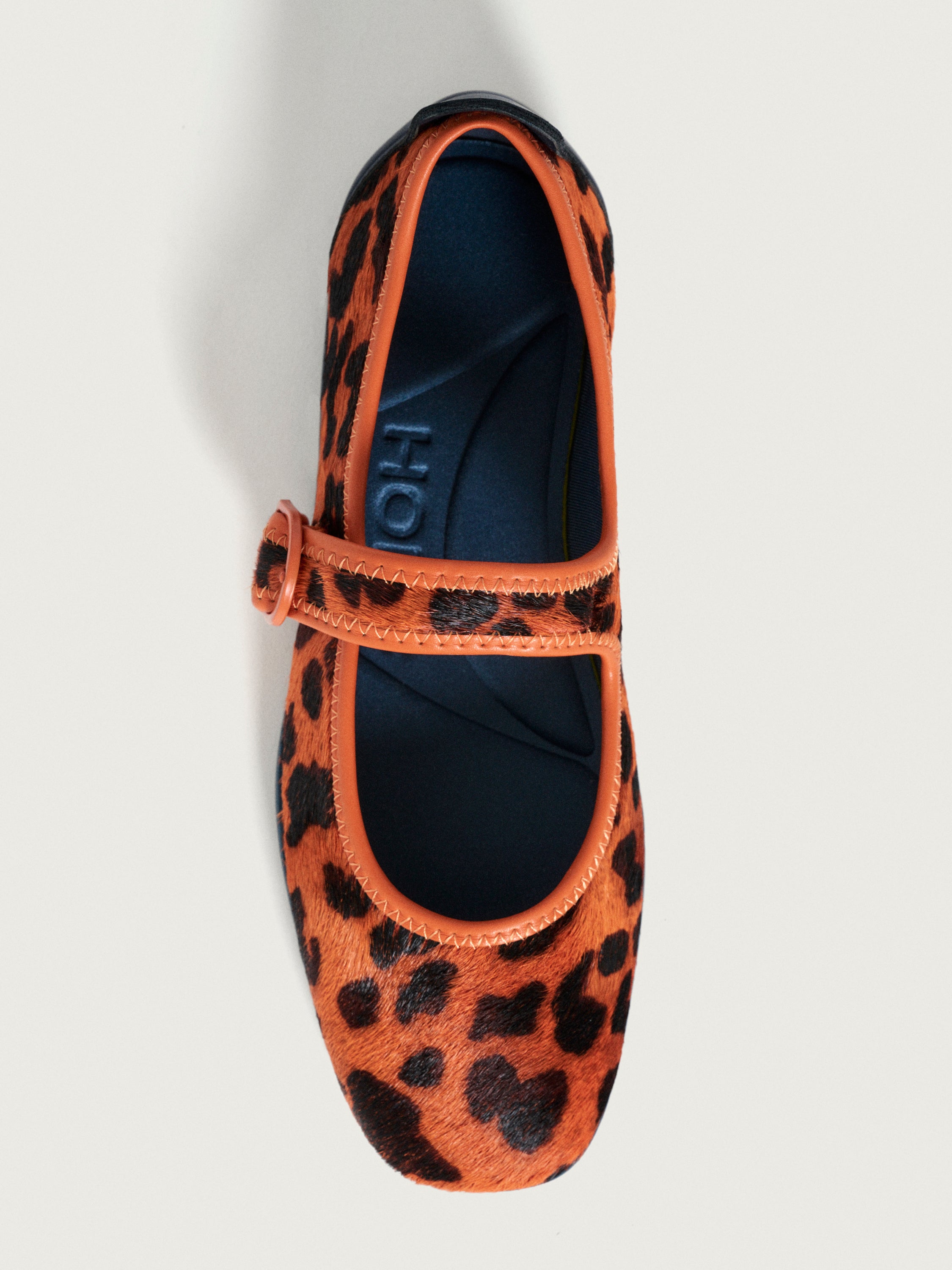 MARY JANE SCALA ANIMAL PRINT ORANGE