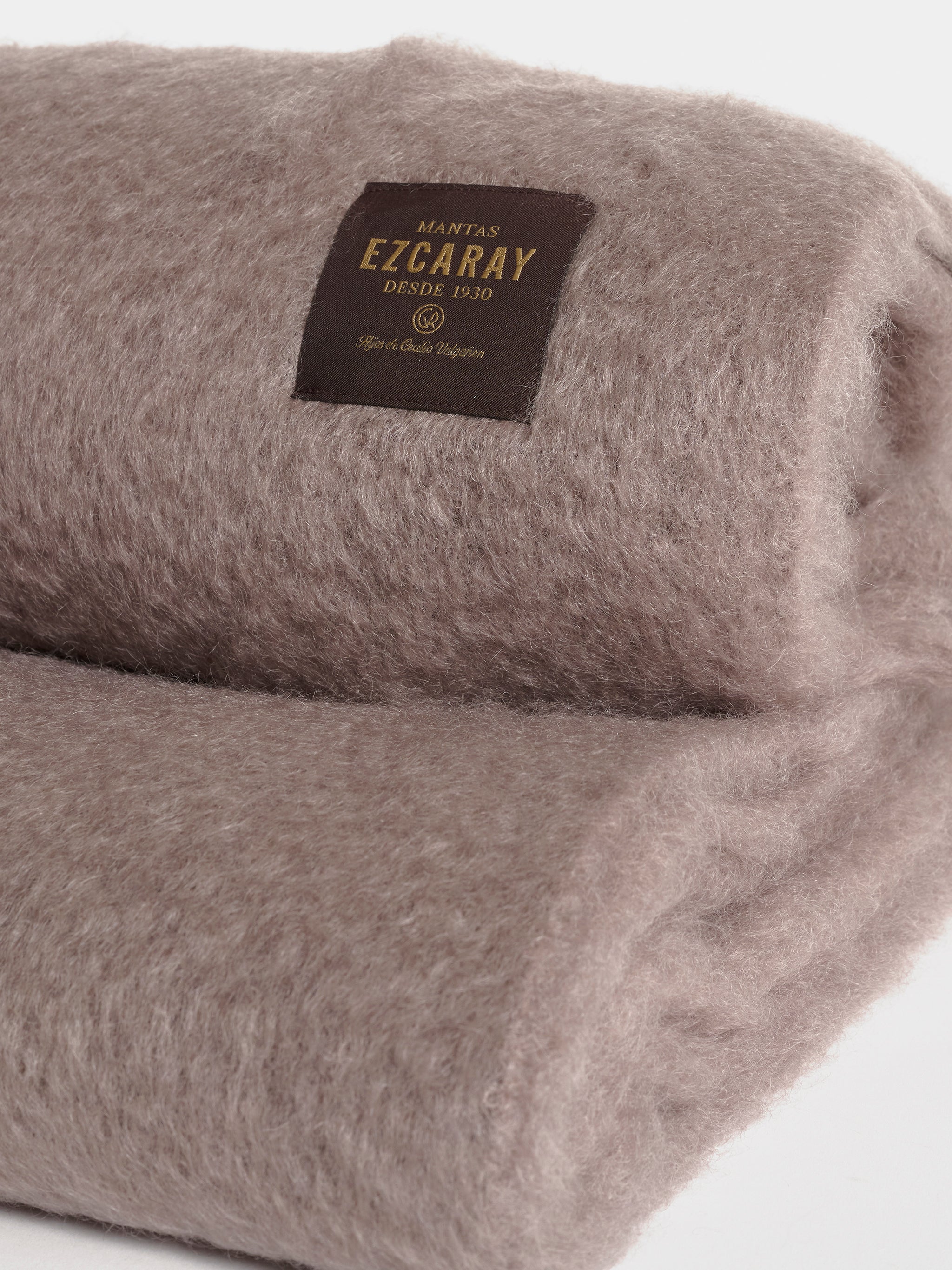 EZCARAY TAUPE BLANKET