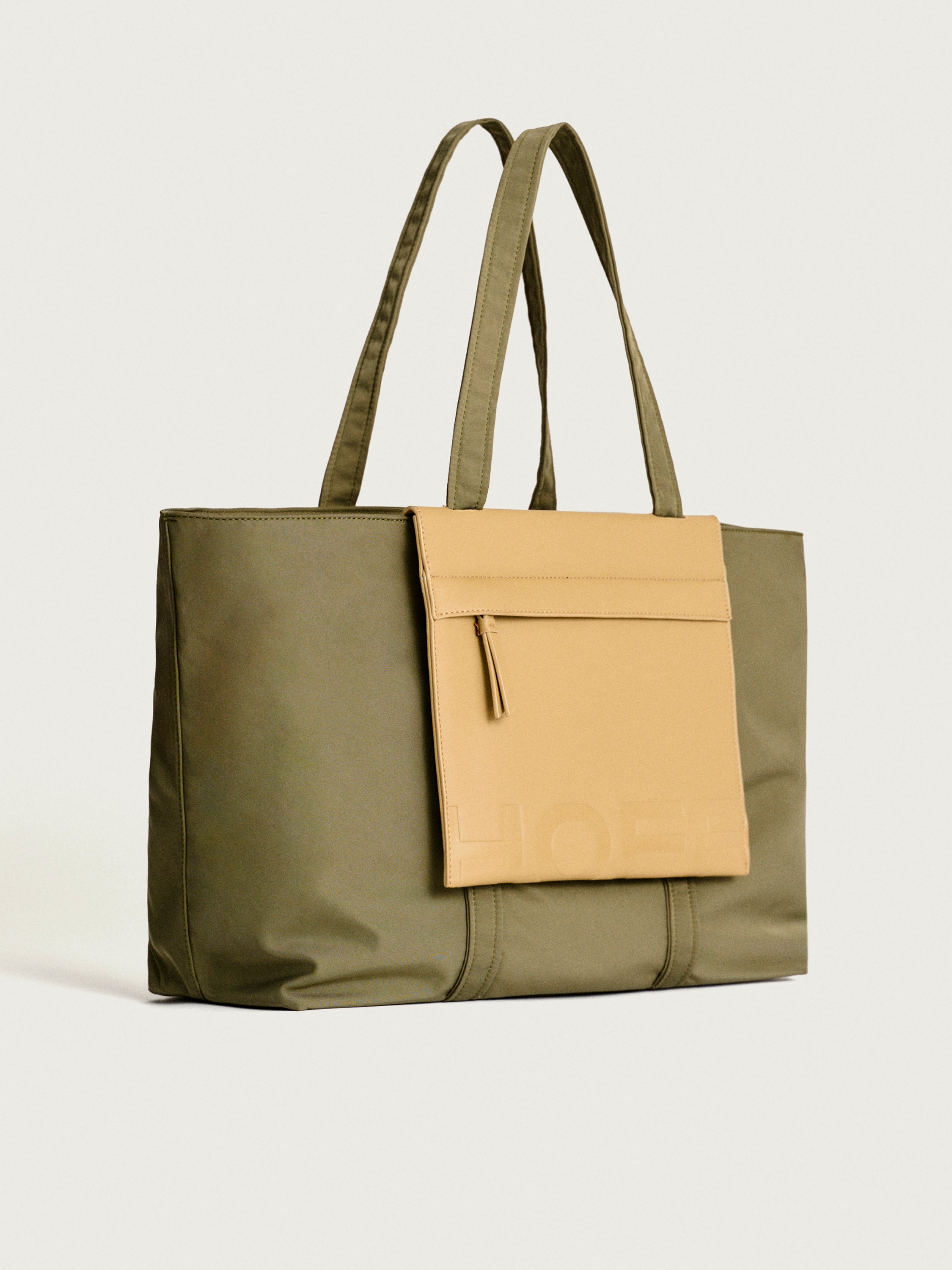 SHOPPER NYLON DAILY KHAKI