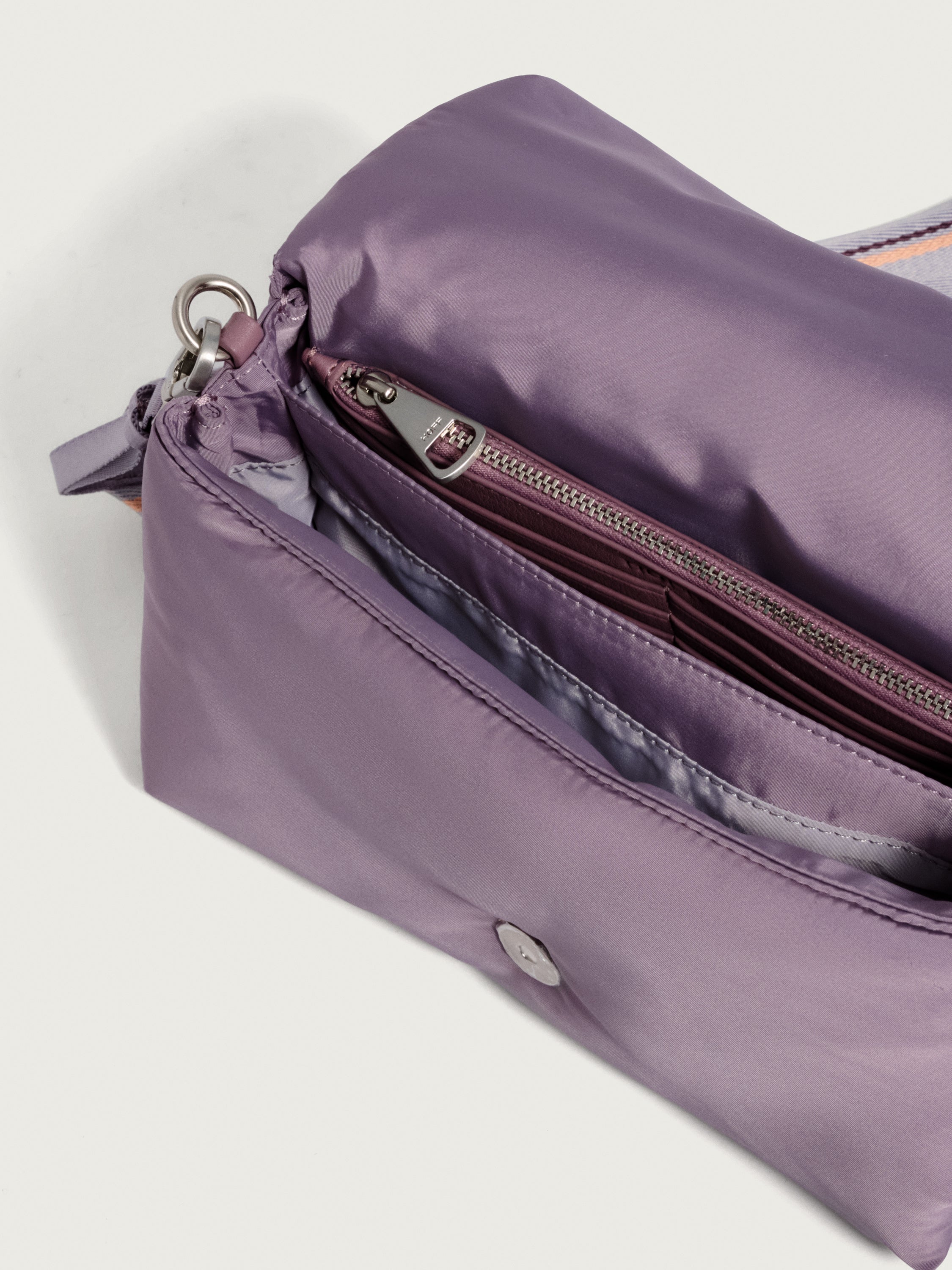 CROSSBODY BAG EVEREST NYLON PURPLE