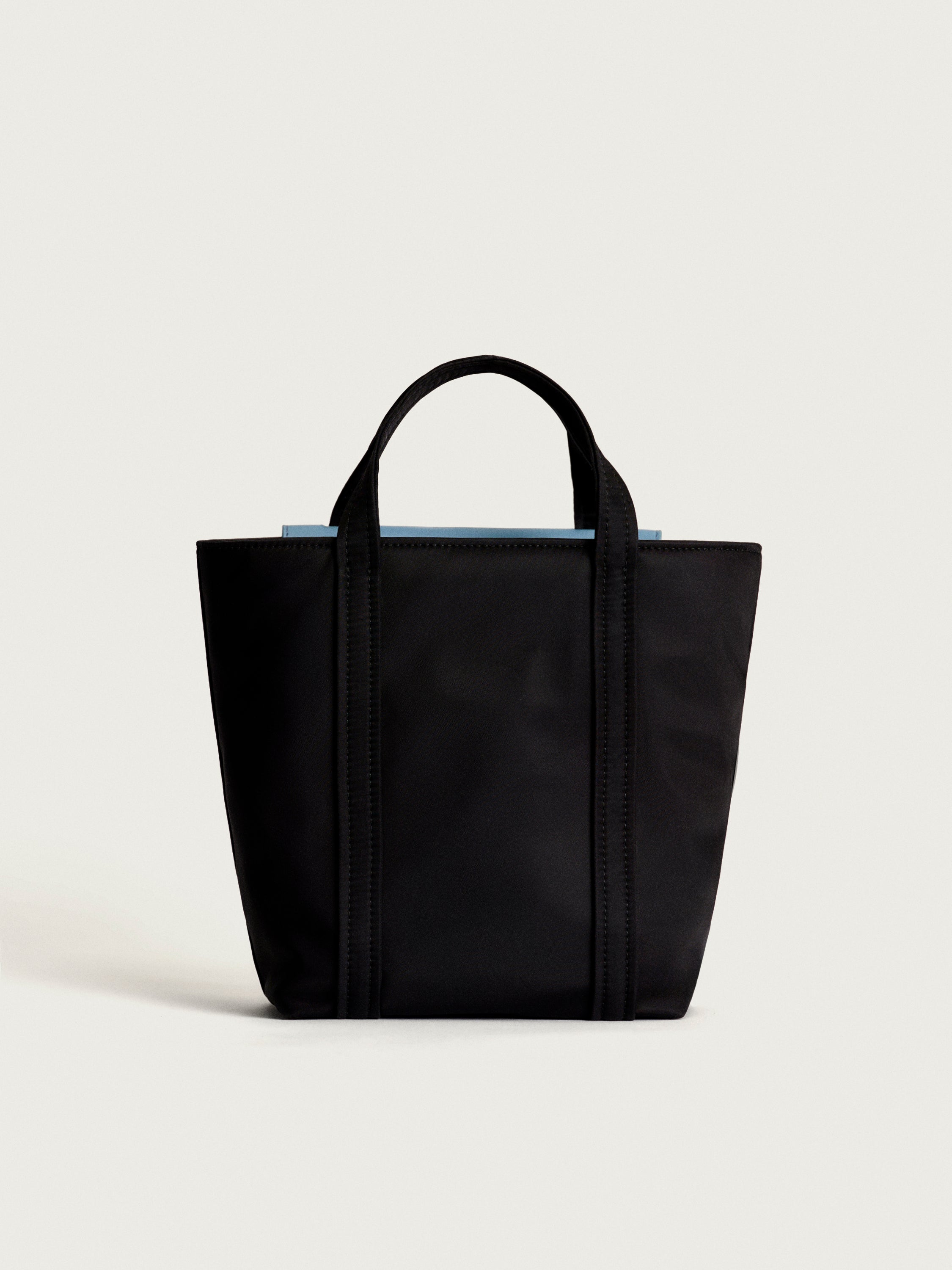 MINI SHOPPER NYLON DAILY BLACK