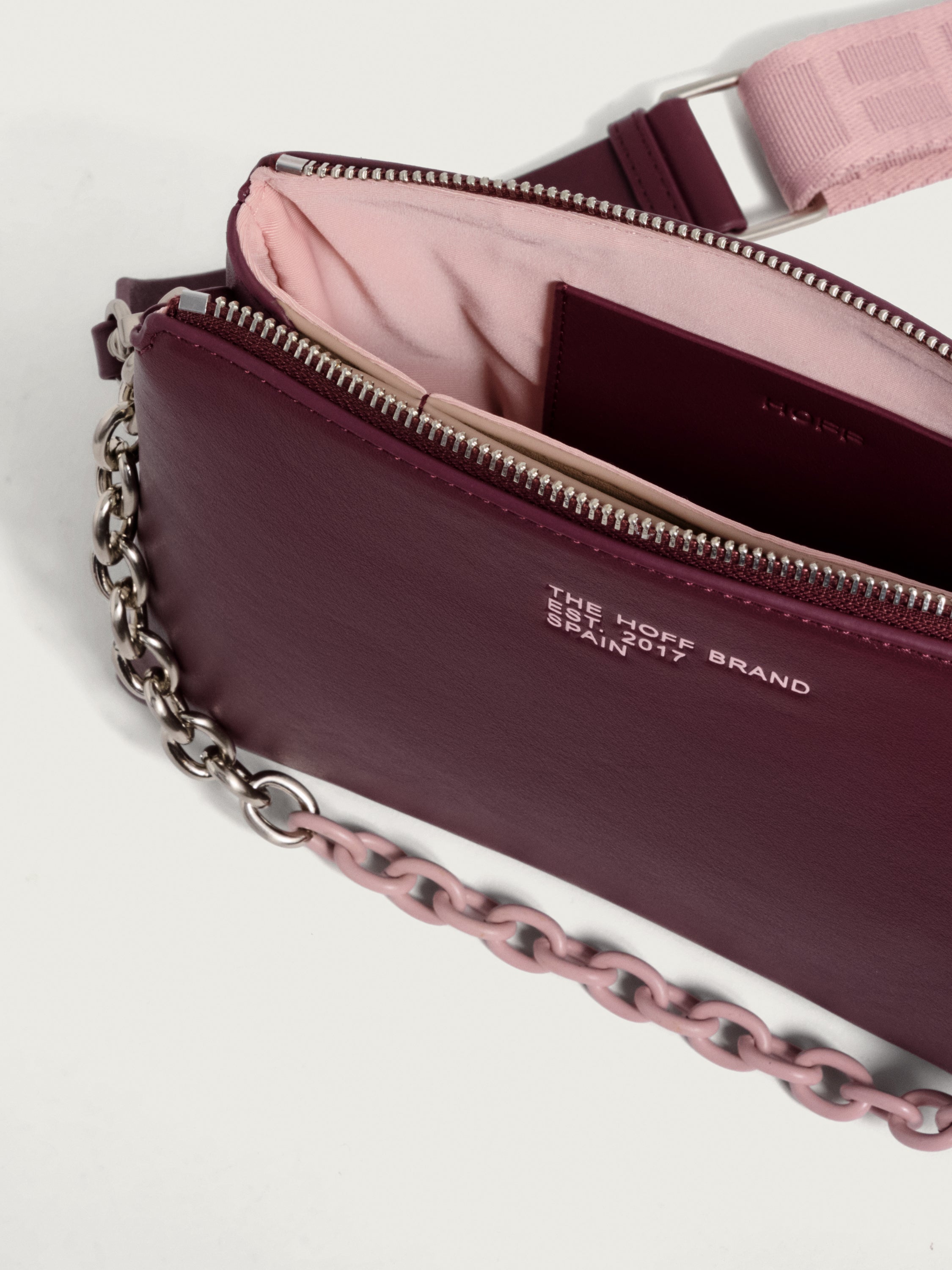 CROSSBODY BAG PIGALLE BURGUNDY