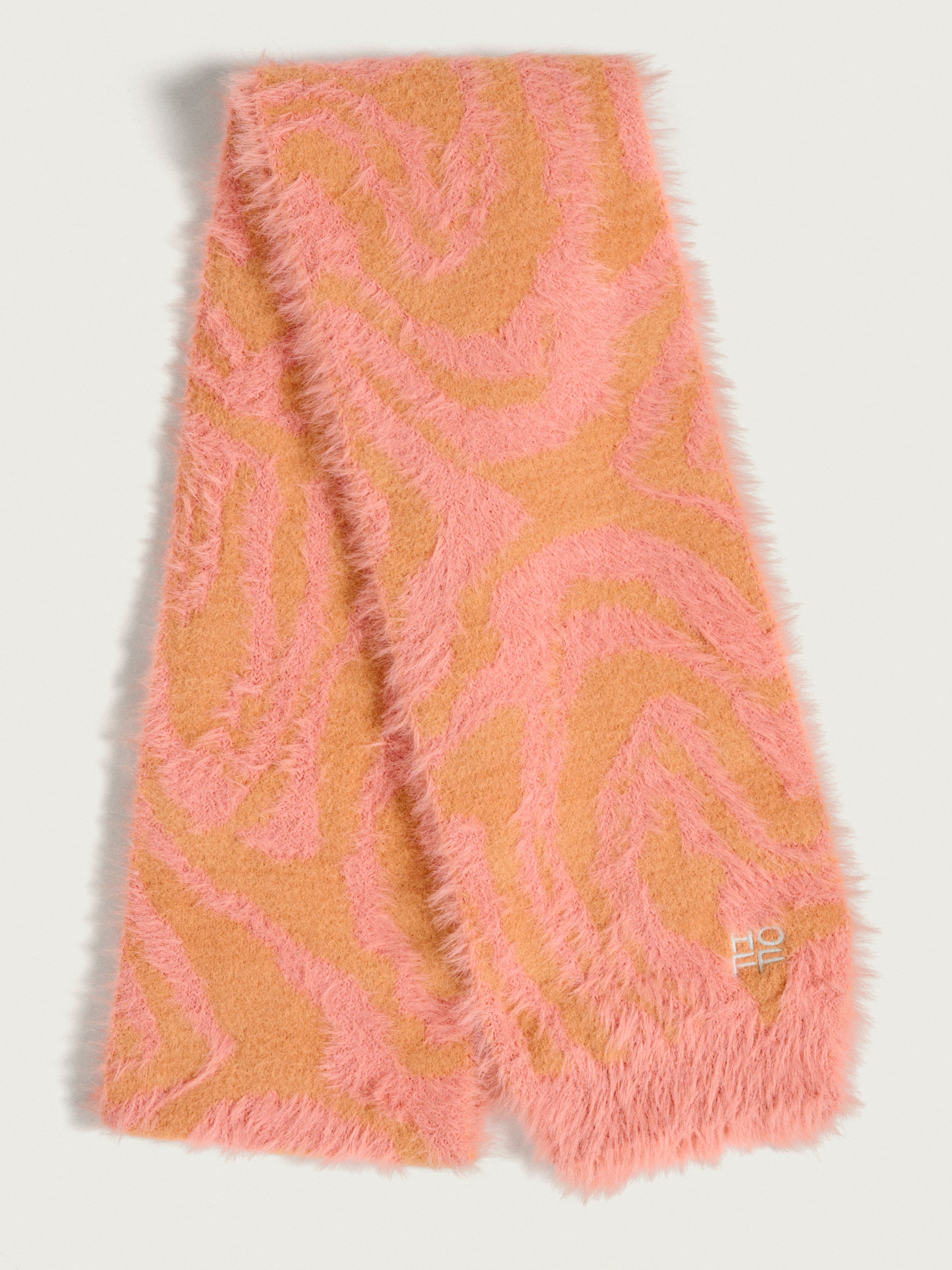 GSTAAD CORAL SCARF