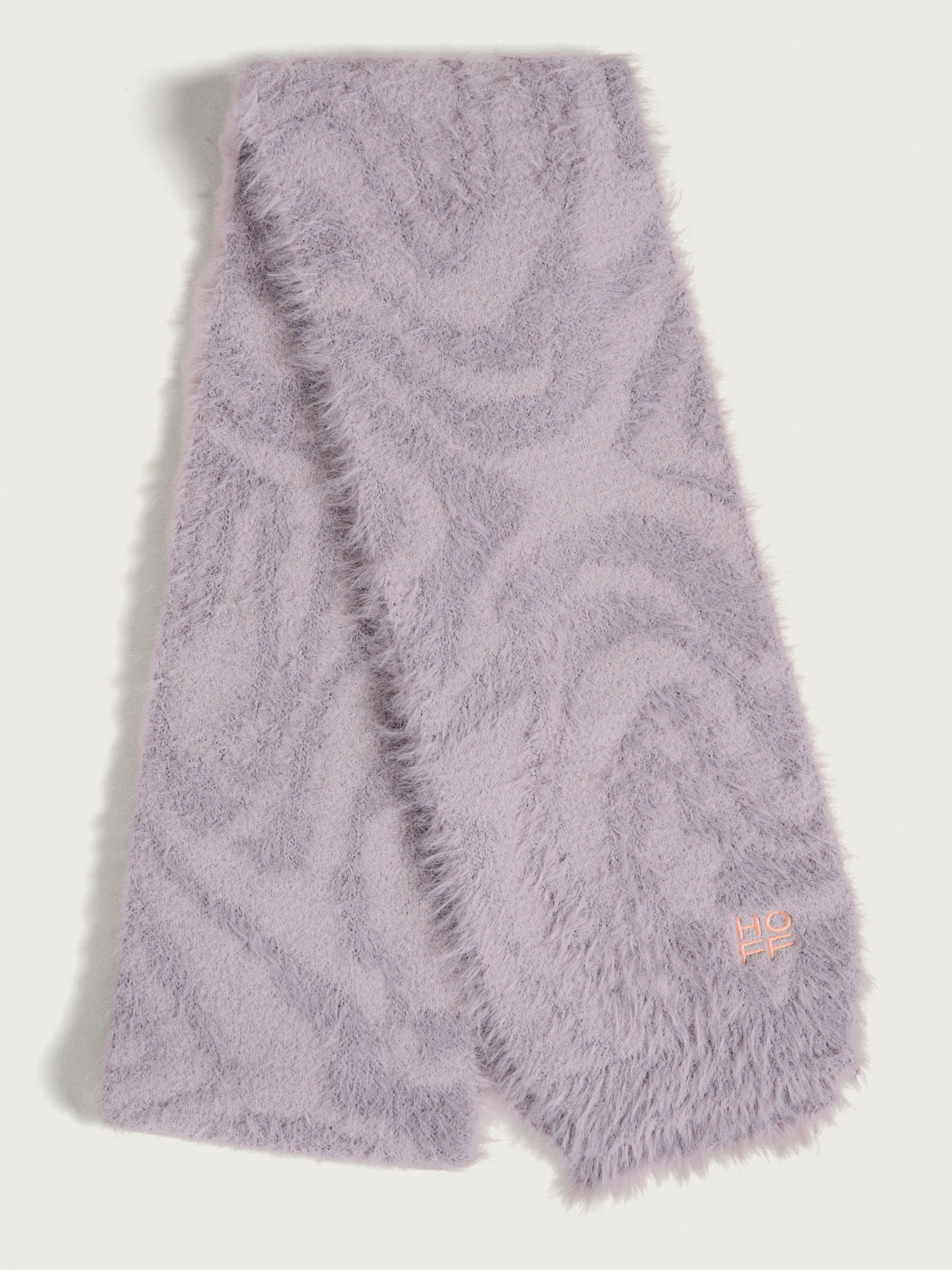 GSTAAD PURPLE SCARF