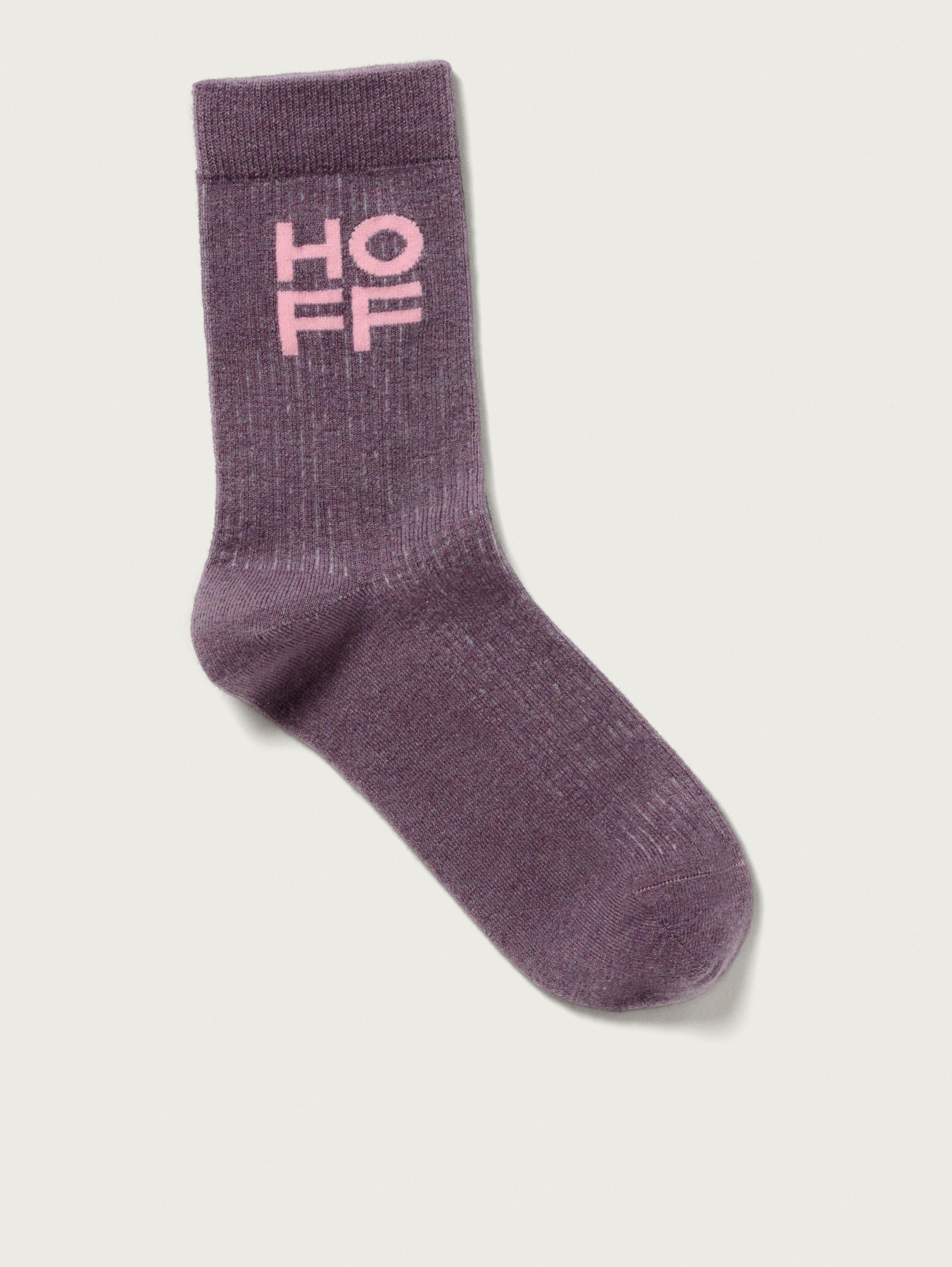 PURPLE CASHMERE SOCKS