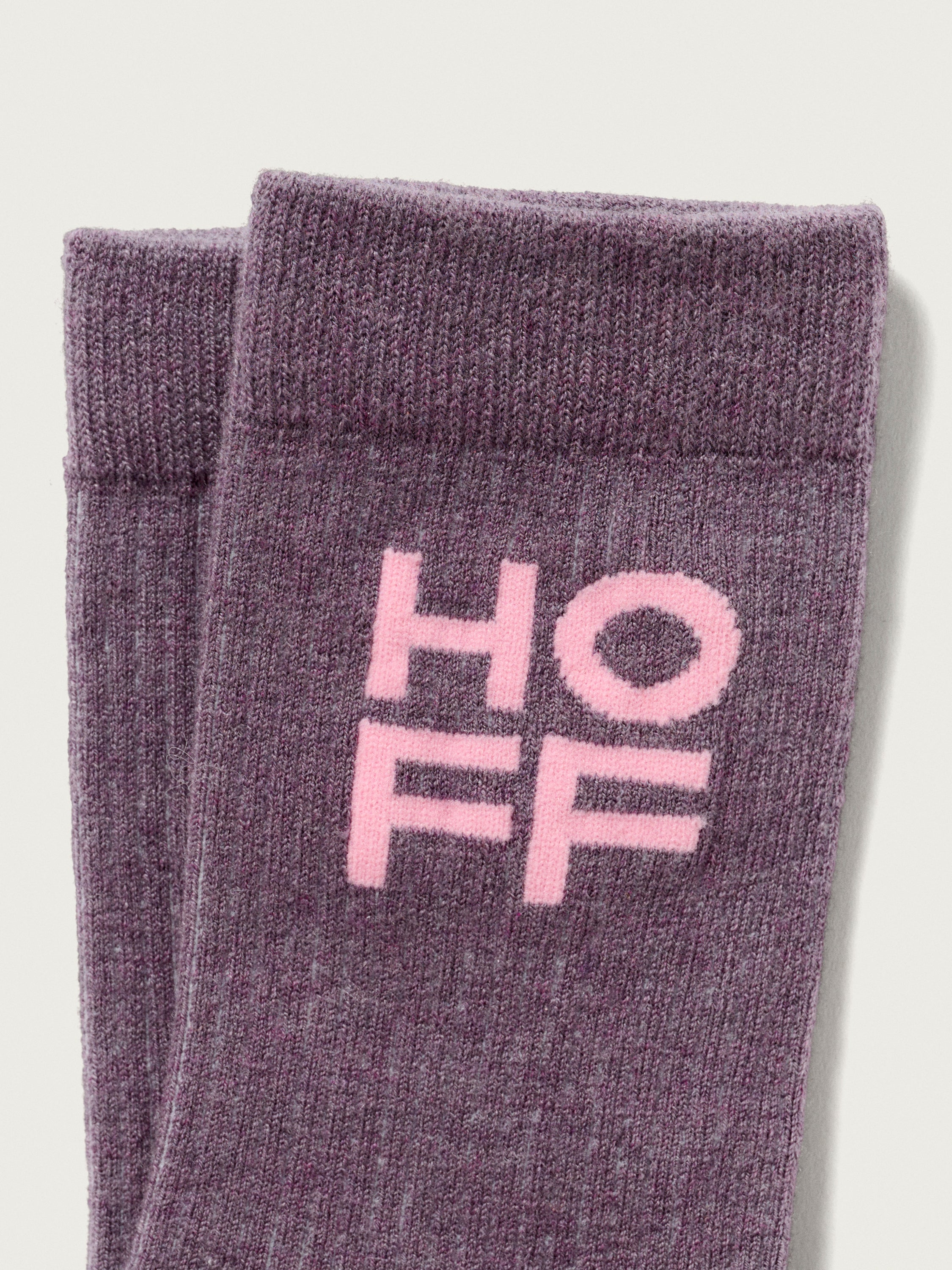 PURPLE CASHMERE SOCKS