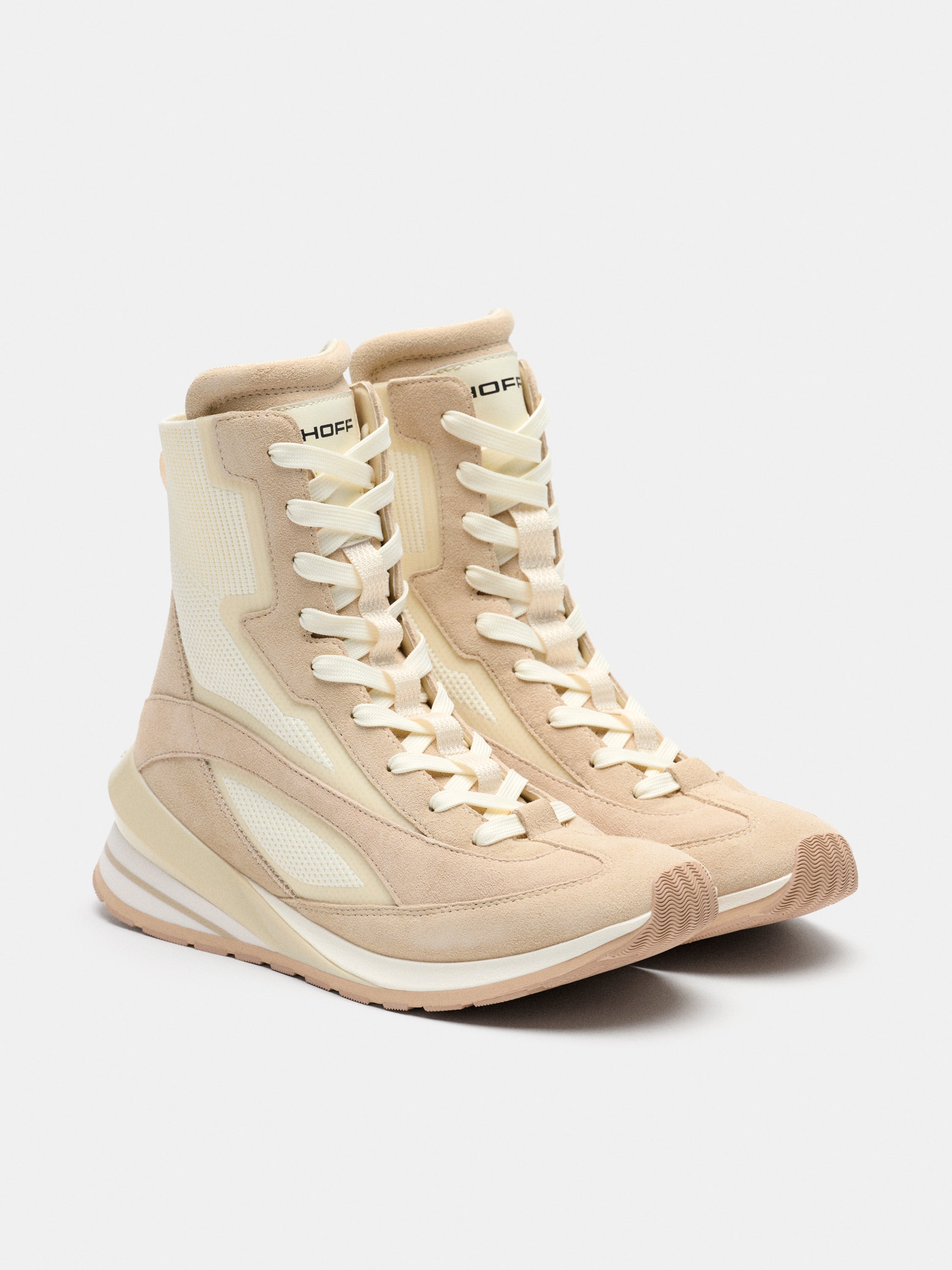 SEVEN HIGHTOP RUNNER BEIGE
