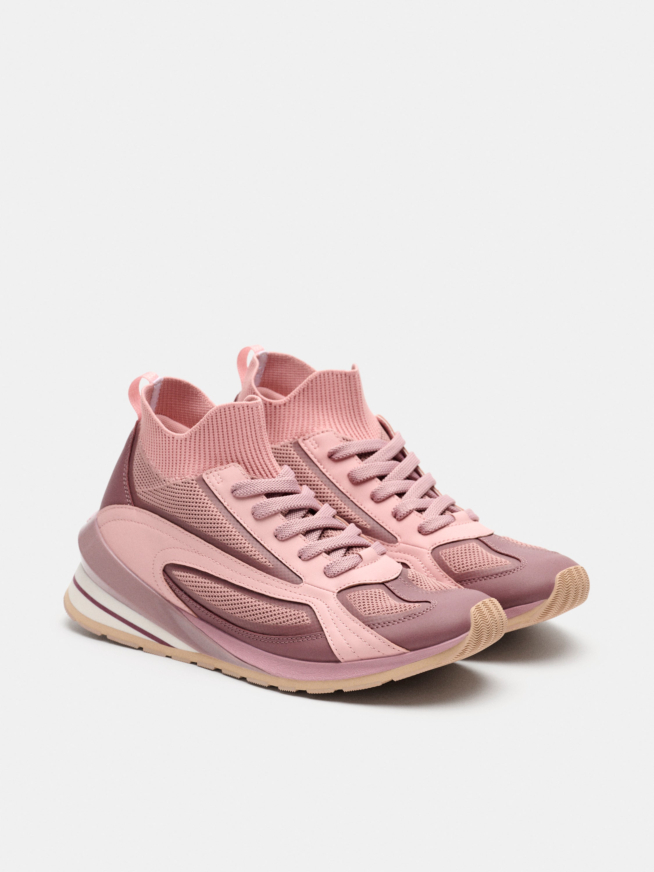 SEVEN FLYKNIT RUNNER NUDE