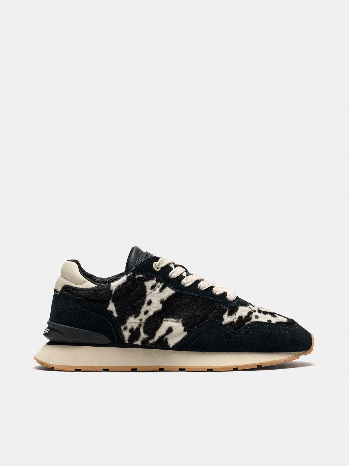 City Cow Print Black