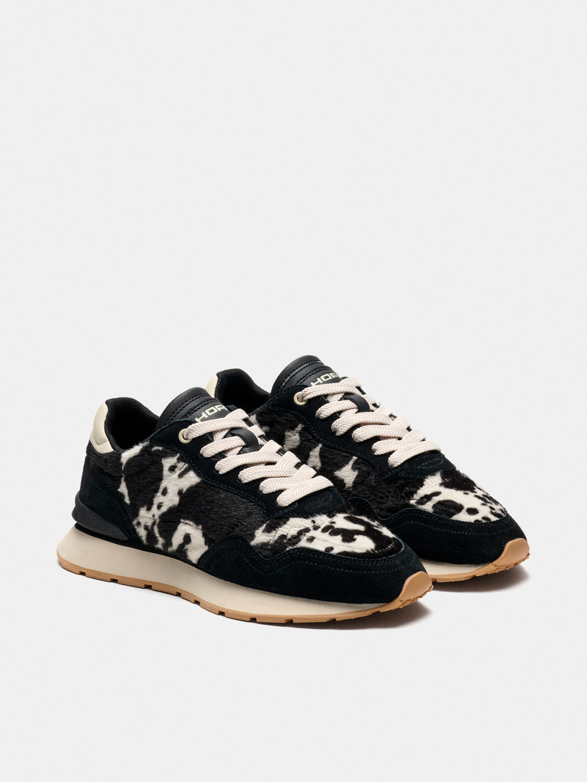 City Cow Print Black
