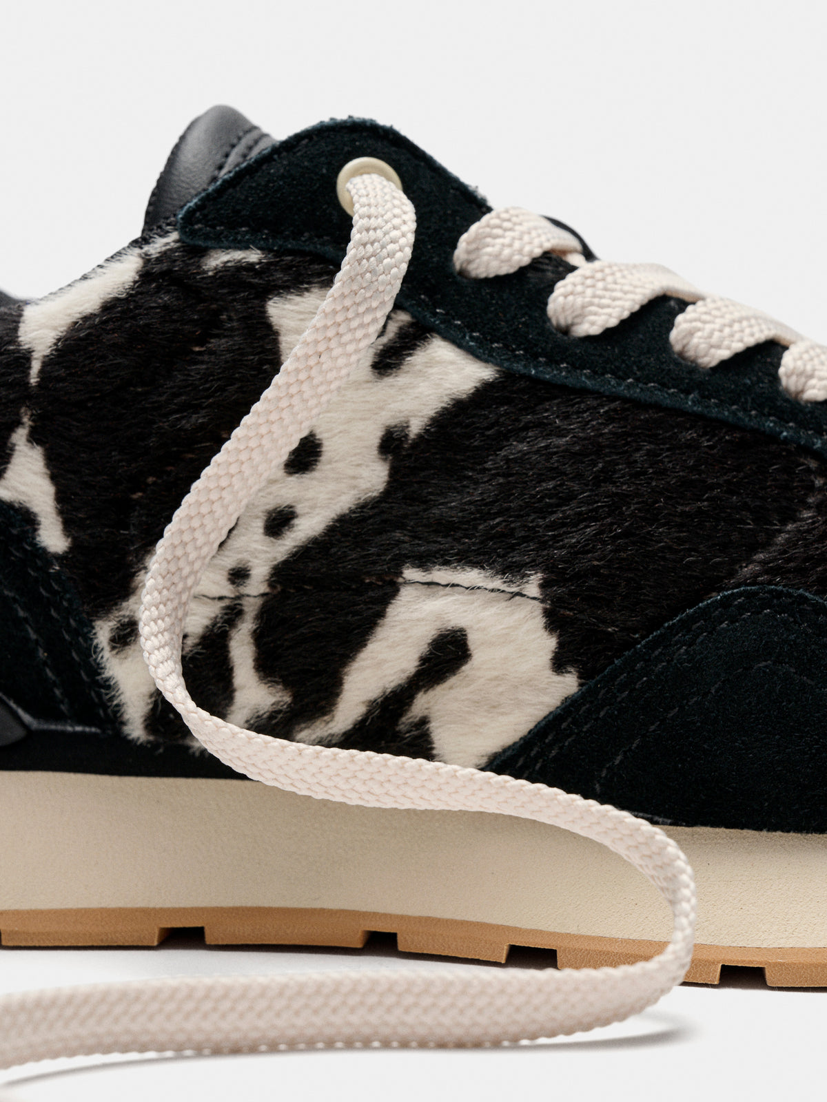 City Cow Print Black