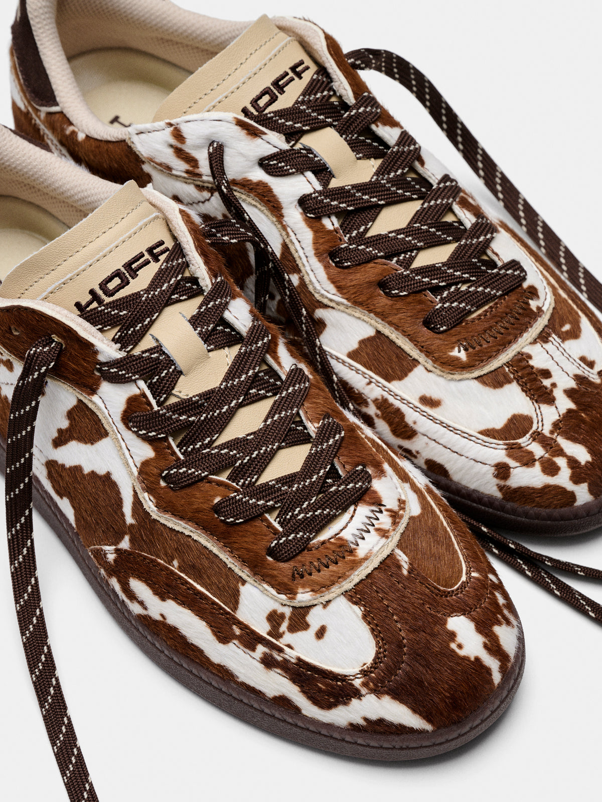 Park Cow Print Brown