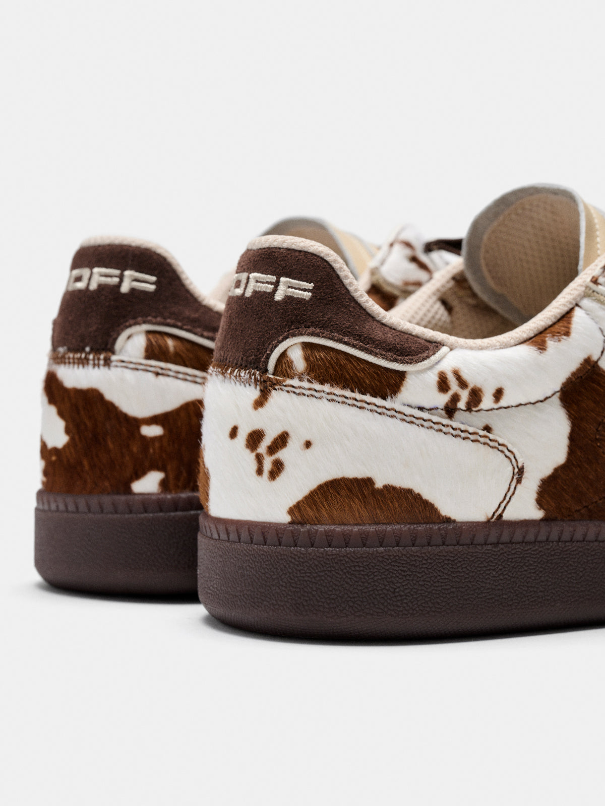 Park Cow Print Brown
