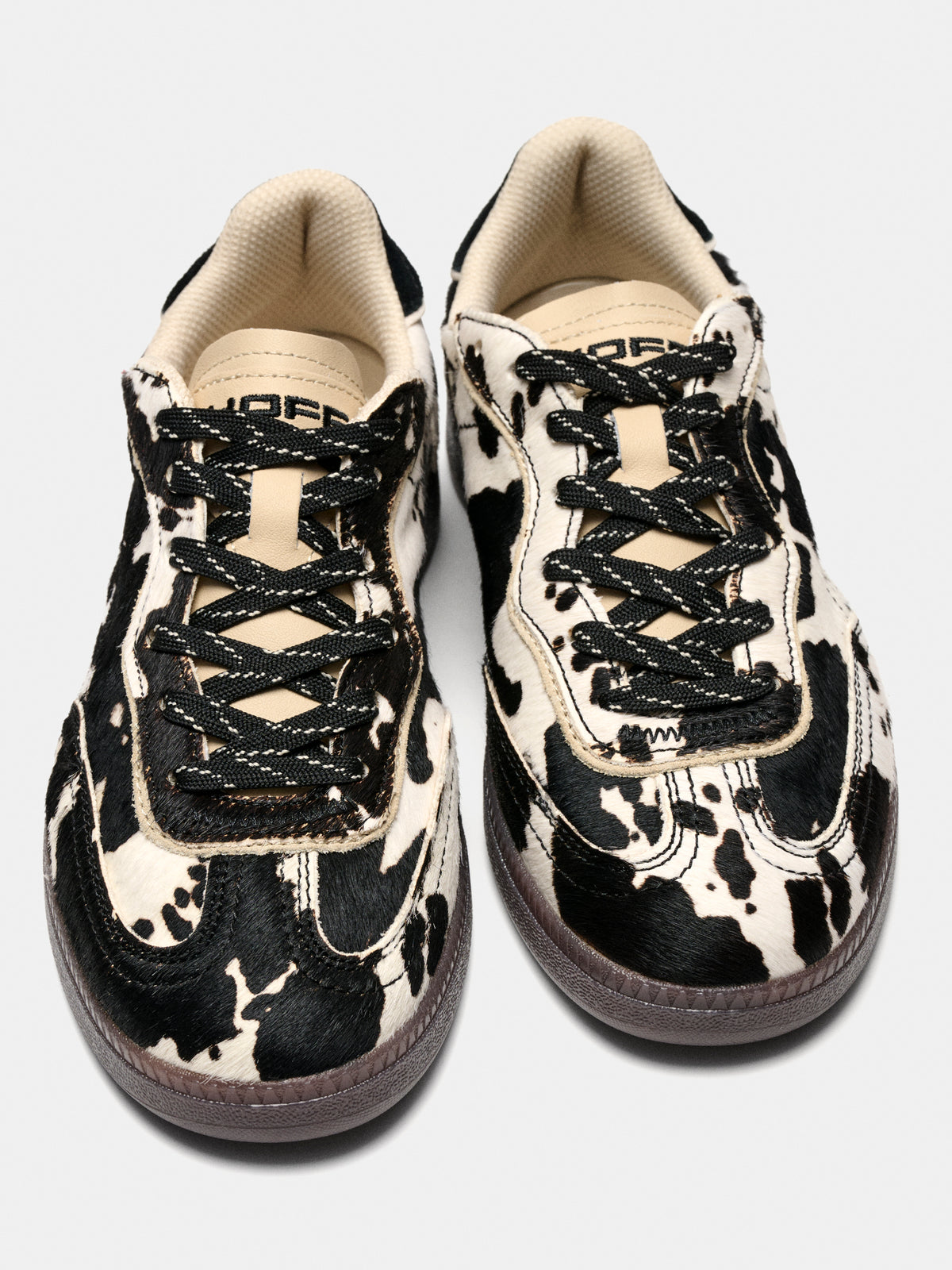 Park Cow Print Black