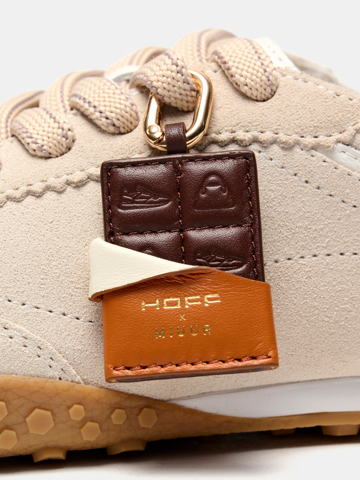 Chocolate Leather Charm