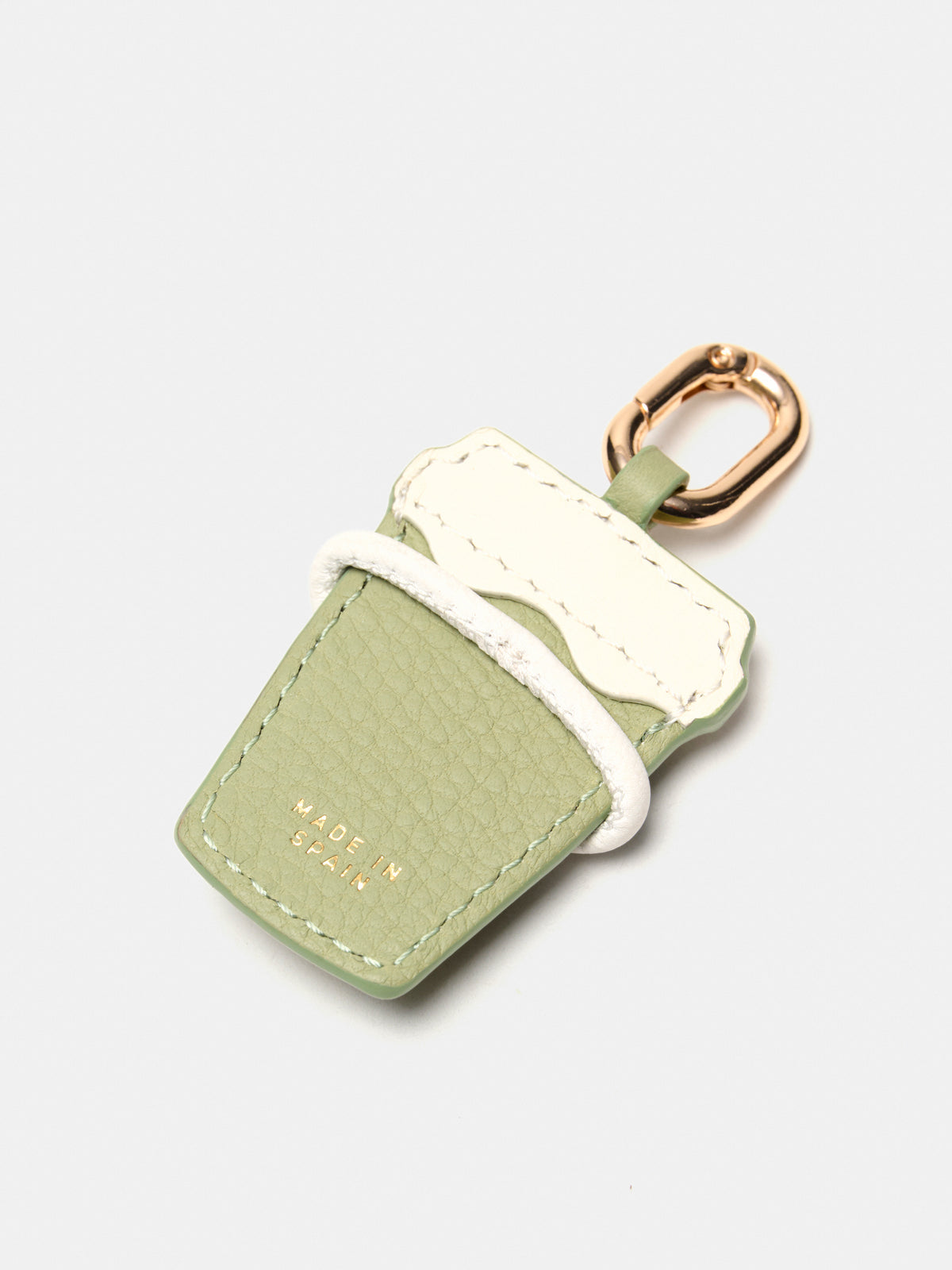 Matcha Leather Charm