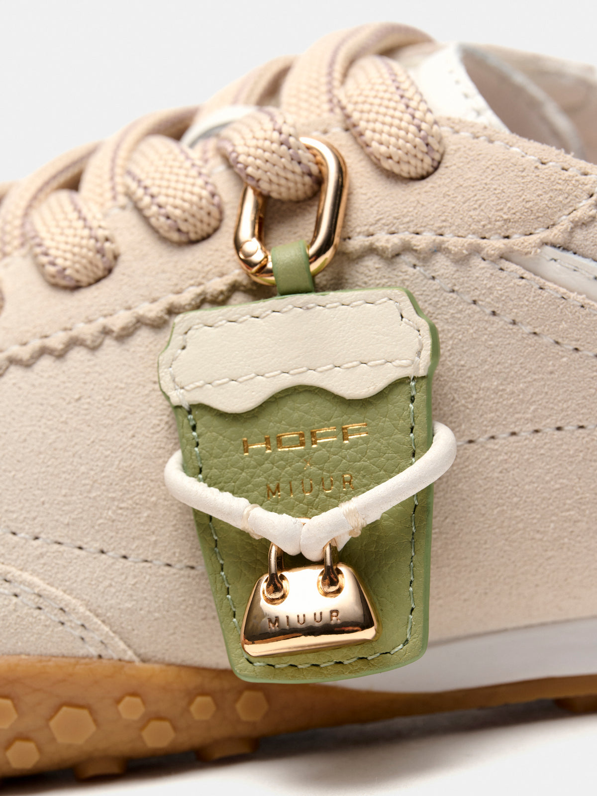 Matcha Leather Charm