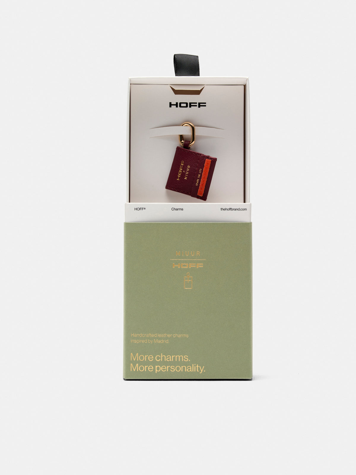 Strike a Match Leather Charm
