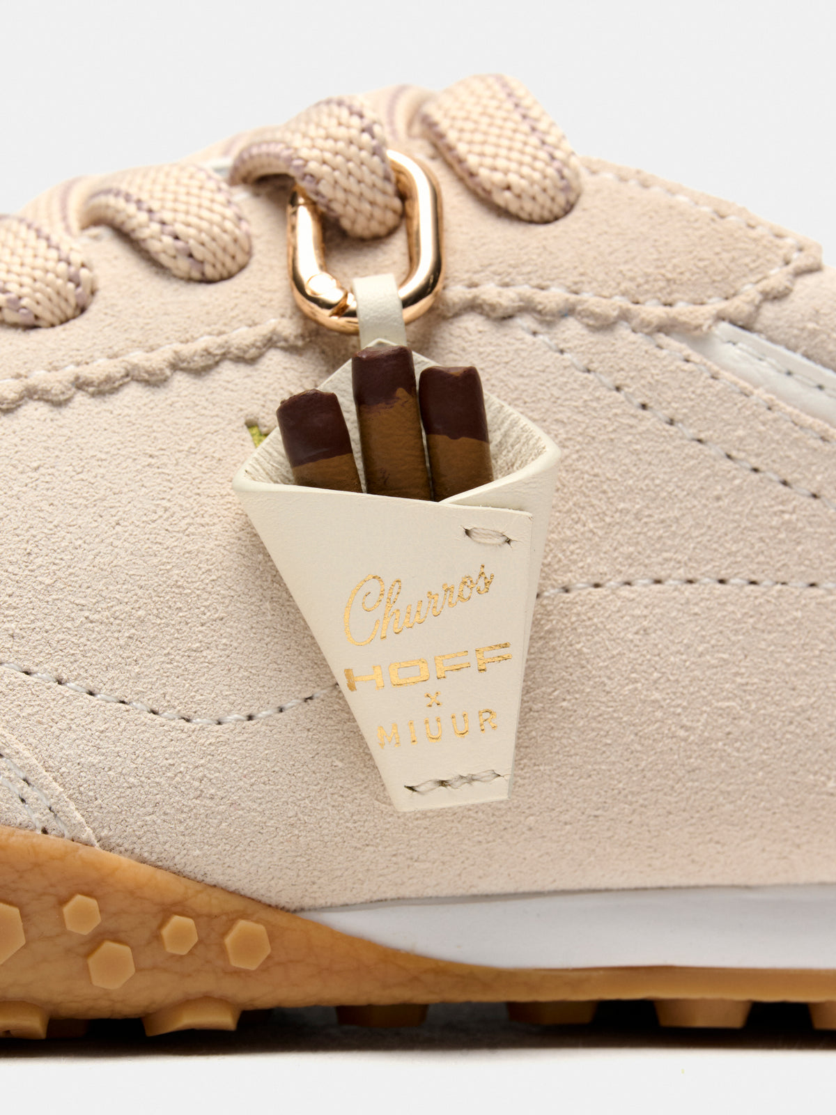 Churros Leather Charm