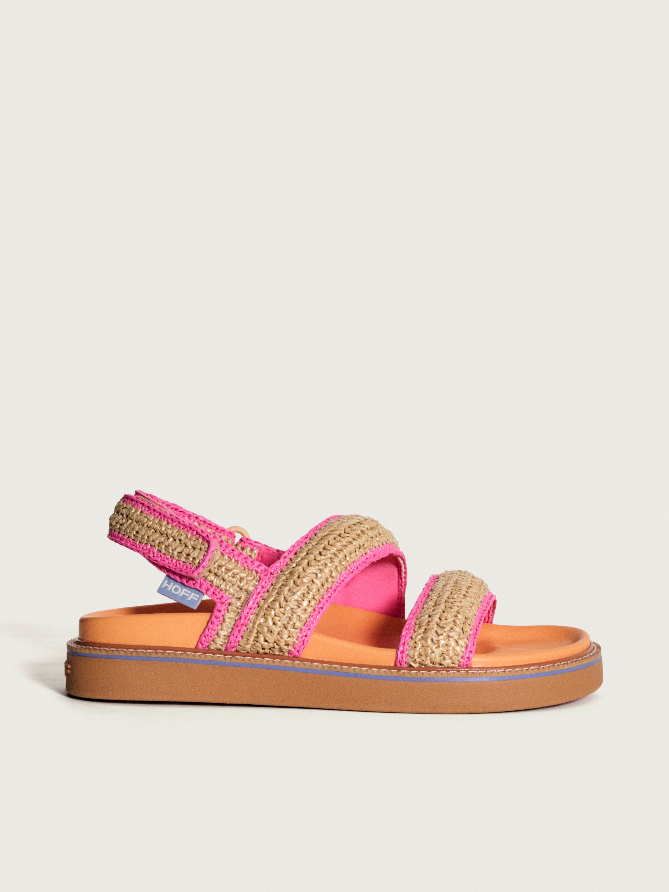 SANDALE ROAD RAFFIA BEIGE