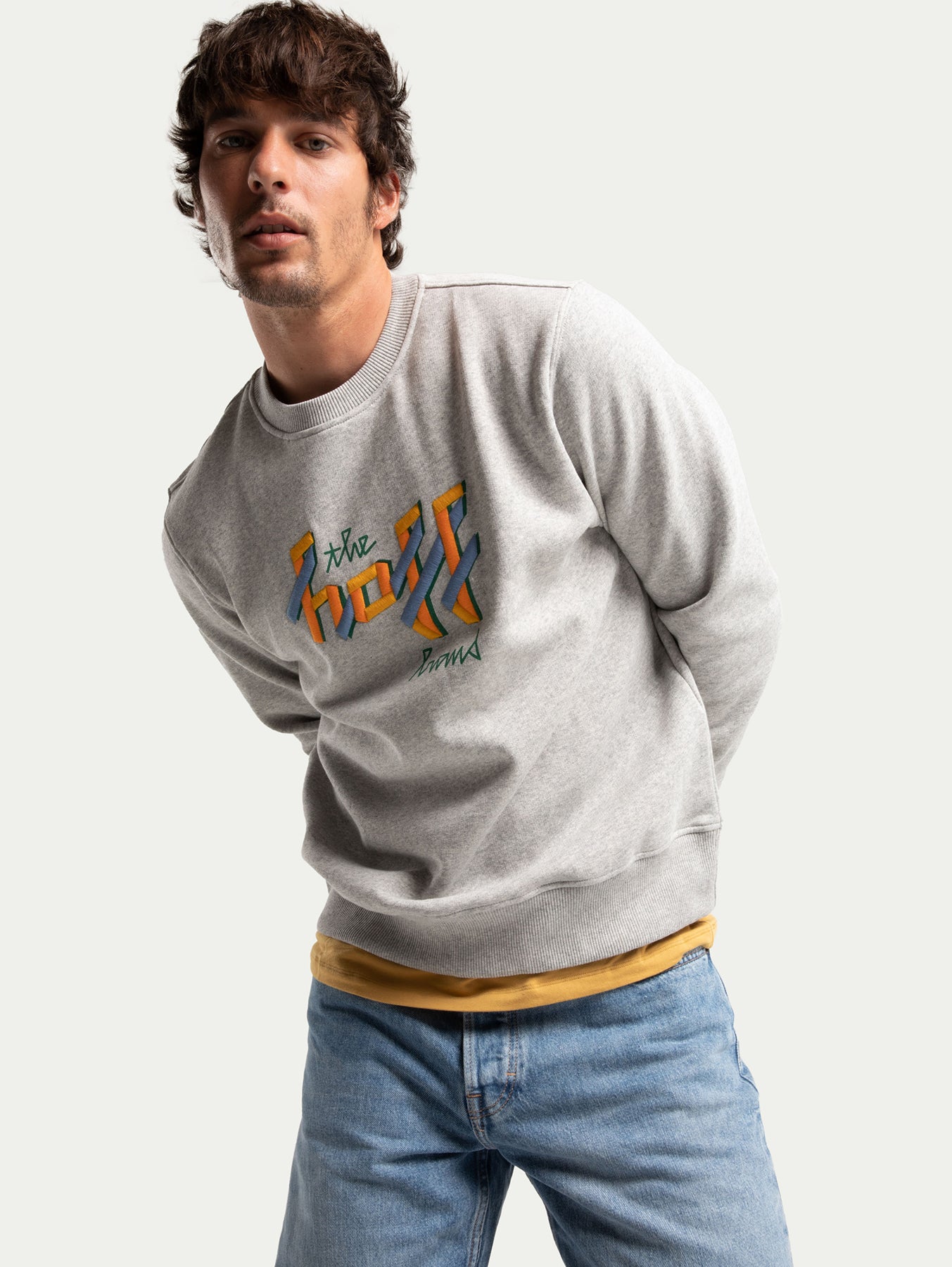 GREY LINARES SWEATSHIRT