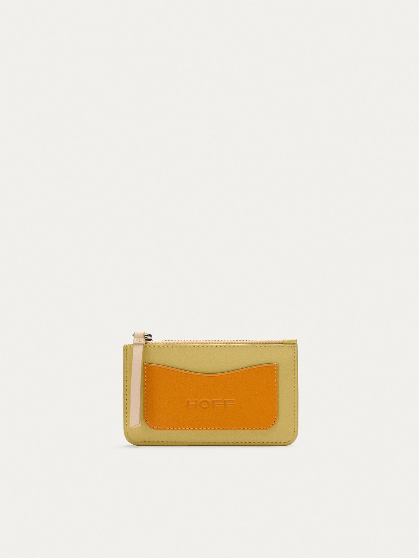 LEATHER COIN CARDHOLDER LIME