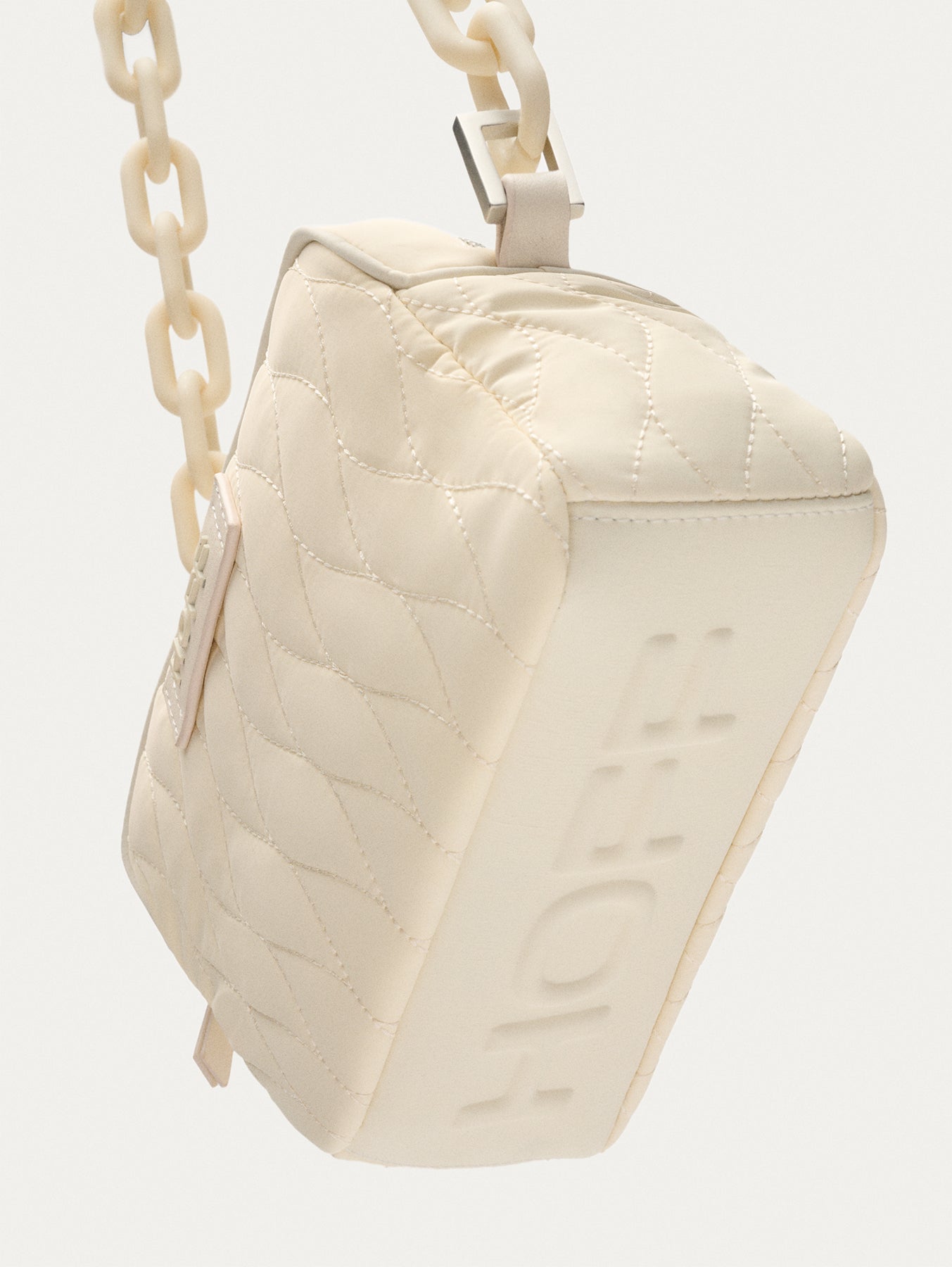 Off white store beige bag