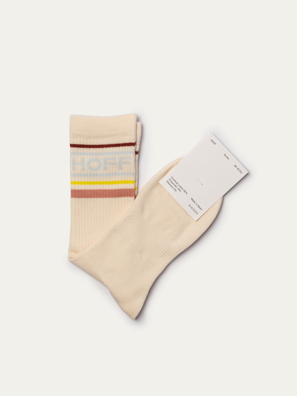 Calcetines CASA CALCEA Canalé Marrón Beige - Socks Market - 9,25€